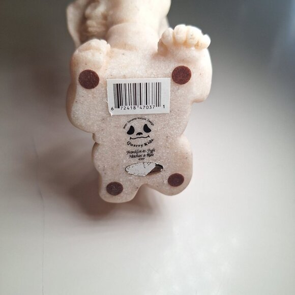 Quarry Kids Frog Child Figurine Franklin Fyfe Hitchin a Ride Vintage 2001 - Picture 7 of 10